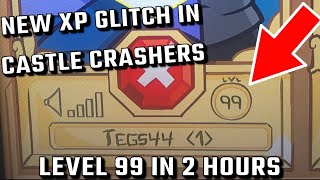 CASTLE CRASHERS NEW XP GLITCH LEVEL 99 IN 2 HOURS [upl. by Aline877]