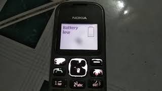 Nokia 1280 battery low English and Chinese [upl. by Zink]