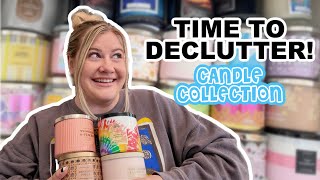 I’M FINALLY DECLUTTERING MY CANDLE COLLECTION [upl. by Nathaniel]