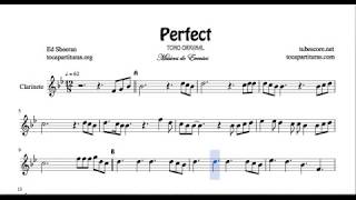 Perfect Partitura de Clarinete [upl. by Nannahs]