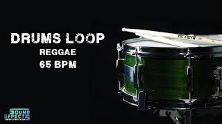 FREE DRUMS LOOP  Reggae  65 BPM 🥁 [upl. by Mohammed]