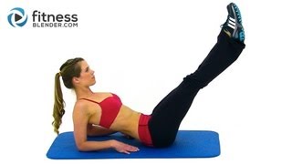 Fitness Blender Fast Abs  8 Minute Abs Workout [upl. by Ahsahtan]