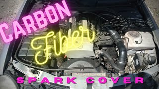 Mercedes Benz M111 Carbon Spark Cover Part 3 Making The Part [upl. by Hsihsa]