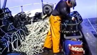 Newlyn Crab Lobster Fishing 1992 Wolf Rock [upl. by Lesab357]