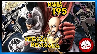 O encontro de Saitama e Blast  One Punch Man Mangá 195  240 Versão revisada [upl. by Saks]