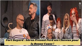 Fort Boyard  Sören Prevost Perd ses Cheveux pour la Bonne Cause [upl. by Tada]