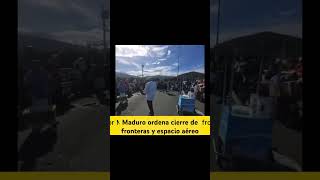 Cierre de fronteras y aeropuertos ordena el chavismo para ejecutar fraude electoral [upl. by Itsirhc]