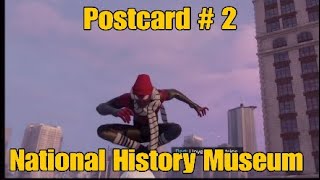 SpiderMan  Get Postcard 2 National History Museum Scavenger Hunt location guide  Miles Morales [upl. by Sotsirhc]