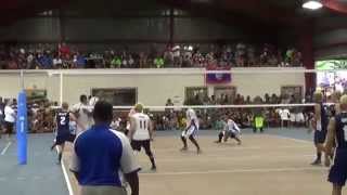 2014 MICRO GAMES MENS VOLLEYBALL  GOLD MEDAL MATCH [upl. by Stoughton]