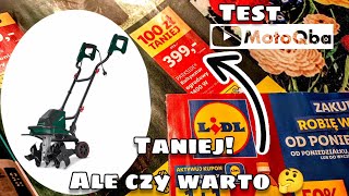 KULTYWATOR z Lidla za 399 zł 🤔 zobacz TEST zanim kupisz glebogryzarka lidl parkside MotoQba [upl. by Leunamnauj]