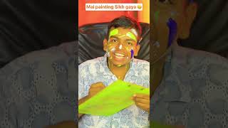 Mai painting sikh gaya 🙃  The most viral comedy by Maabeta 🔥 ytshorts shorts [upl. by Friedland211]