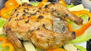 POULET FARCIE RÔTIE AU FOUR 🍗 RECETTE FACILE ET RAPIDE  Deli Cuisine [upl. by Rivy]