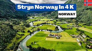 Stryn Norway 🇳🇴  July  2022  4K60fpsHDR Walking Tour [upl. by Akimert]