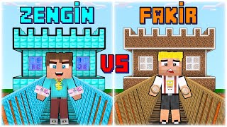 EFEKAN GÜVENLİ EV VS ALPEREN GÜVENLİ EV 😱  Minecraft [upl. by Auhsuj452]