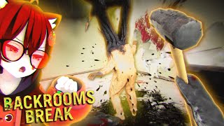 🔨 DESTRUINDO as BACKROOMS com UMA MARRETA 💥 Backrooms Break [upl. by Tsui]