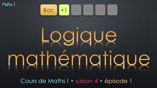 1 Logique mathématique Bac1 [upl. by Attayek]