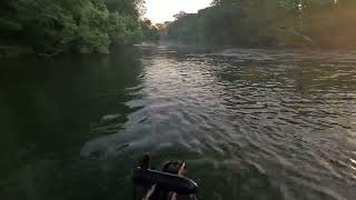 Medlock Bridge to Rodgers Bridge on the Chattahoochee Raiver Tailwater With a splash [upl. by Treble]