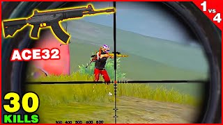 Power of ACE32  7mm Bullet gun has been revived  PUBG Mobile [upl. by Amled907]