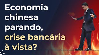 Economia da China estagnando bancos ameaçados por boicotes do setor imobiliário [upl. by Lamphere542]