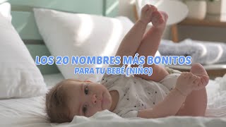 LOS NOMBRES MÁS BONITOS PARA NIÑOS 2023 [upl. by Manolo684]