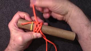 How to make a five lead four bight 5L4B Turks Head knot [upl. by Turmel]