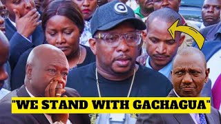 MIKE SONKO quotI WILL SUPPORT RIGATHI GACHAGUA TILL THE ENDquot [upl. by Marwin]