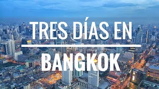 PASAMOS TRES DÍAS EN LA CAÓTICA BANGKOK  TAILANDIA 🇹🇭 [upl. by Jerol615]