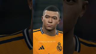 eFootball 2025  Kylian Mbappé 4K Face football efootball2025 shortsfeed viralshort foryou [upl. by Neoma970]