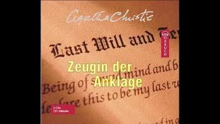 Zeugin der Anklage Hörbuch von Agatha Christie [upl. by Dov]