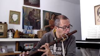 G Dufay Craindre vous vueil for renaissance bass flute [upl. by Horton941]