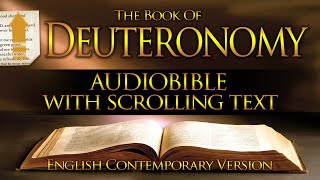 Holy Bible Audio DEUTERONOMY 1 to 34  With Text Contemporary English [upl. by Douville]