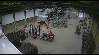 Lignacite New Factory Construction – Timelapse Video March 2022 to May 2023 [upl. by Ellison999]