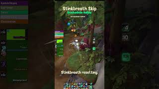 How To Stinkbreath Skip in Brackenhide Hollow  worldofwarcraft monk mistweaver dragonflight [upl. by Three]