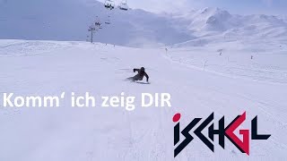 So ist das SKIFAHREN im Skigebiet ISCHGL [upl. by Olraced]