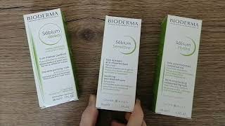 Различия кремов Bioderma Sebium Sensitive Bioderma Sebium Global и Sebium Hydra [upl. by Ahseki]