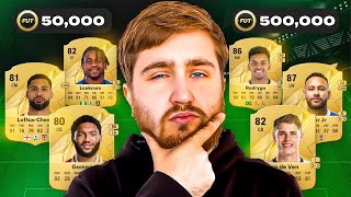 EA FC 25  Best META starter teams on a 50k 100k 250k amp 500k budget  EA FC ULTIMATE TEAM [upl. by Leviram]