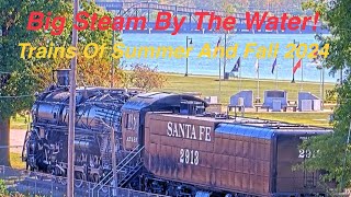 Big Steam By The Water Steel Highway Railcam [upl. by Safoelc]