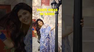 Pose Ideas in a Saree  Saree Posing Tips  Saree Photoshoot Idea  Niharika Jain [upl. by Menell]