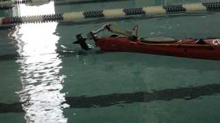 Motorized Kayak actuator action [upl. by Salbu206]