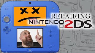 Nintendo 2DS Repair  Not turning on  Click sound then dead [upl. by Viveca]