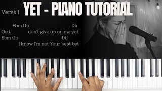 Yet  Piano Tutorial  The King Will Come [upl. by Richter]