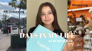 Days in my life  PR unboxing fall decor shopping amp makeup 🧡🛍️ •Alexandra Smith vlogs [upl. by Etheline]