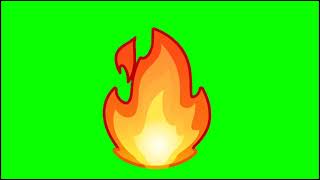 Fire Lit Flame Green Screen Chromakey [upl. by Elysia]