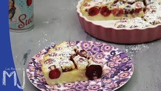 CLAFOUTIS DE CEREZA  Tarta tradicional francesa [upl. by Marietta]