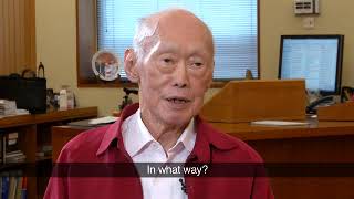 Why Meditate  Lee Kuan Yew Interview [upl. by Nnalyrehs]