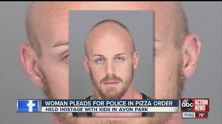 Hostage girlfriend calls for help in pizza order [upl. by Sherline]