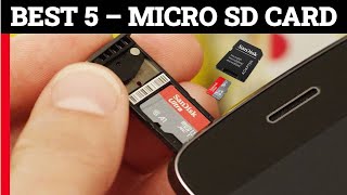 Top 5 Best Micro SD Card 2023 [upl. by Emyam]