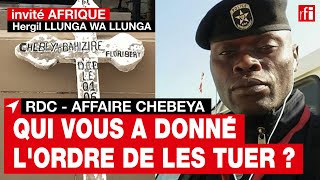 Affaire Chebeya  « C’est à l’inspection générale de la police qu’on les a étouffés » [upl. by Sucramaj233]