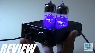 REVIEW SMSL T2 Vacuum Tube Headphone Amplifier [upl. by Aynahs]