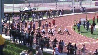 Nike Redondo Invitational Varsity Girls 100 Kyara Dixon and DaJahnae Jackson [upl. by Renault537]